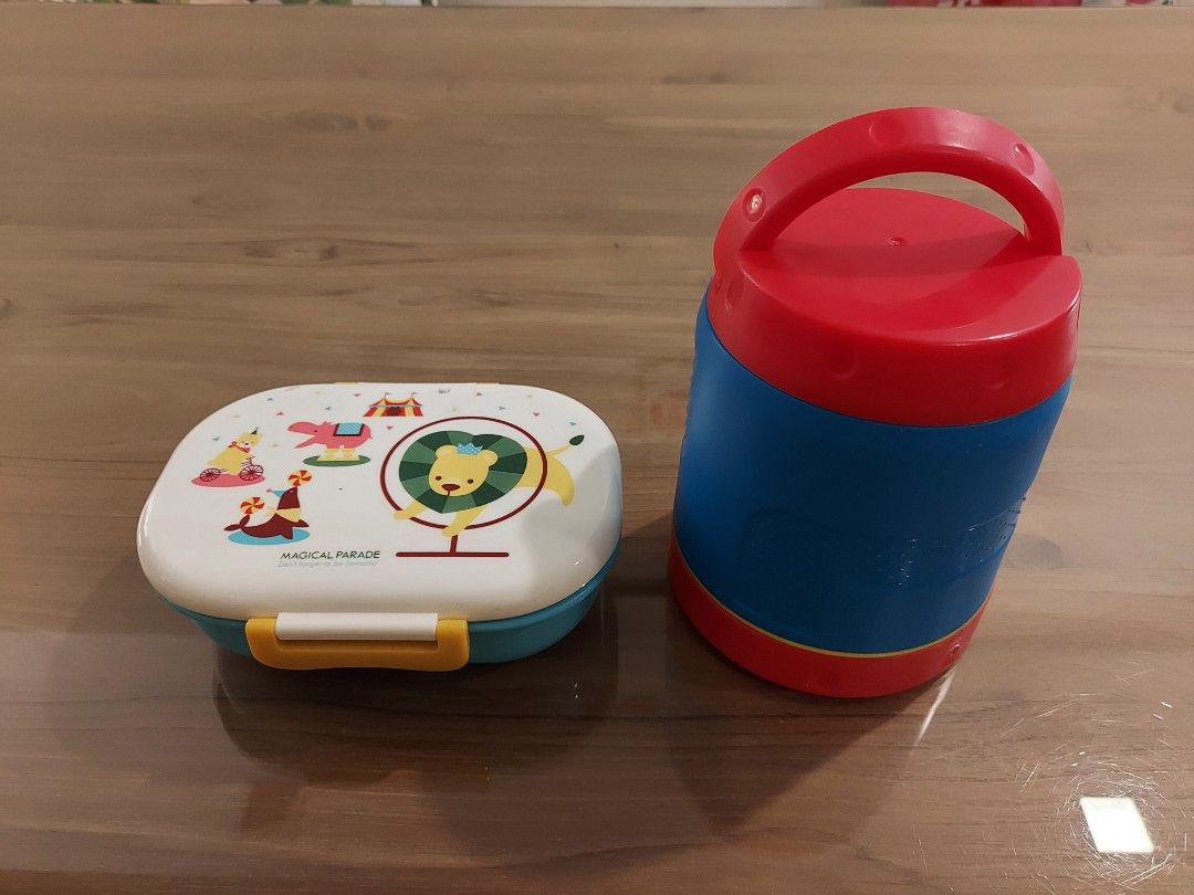 Kids Children Food Container Lunch Box, Furniture & Home Living