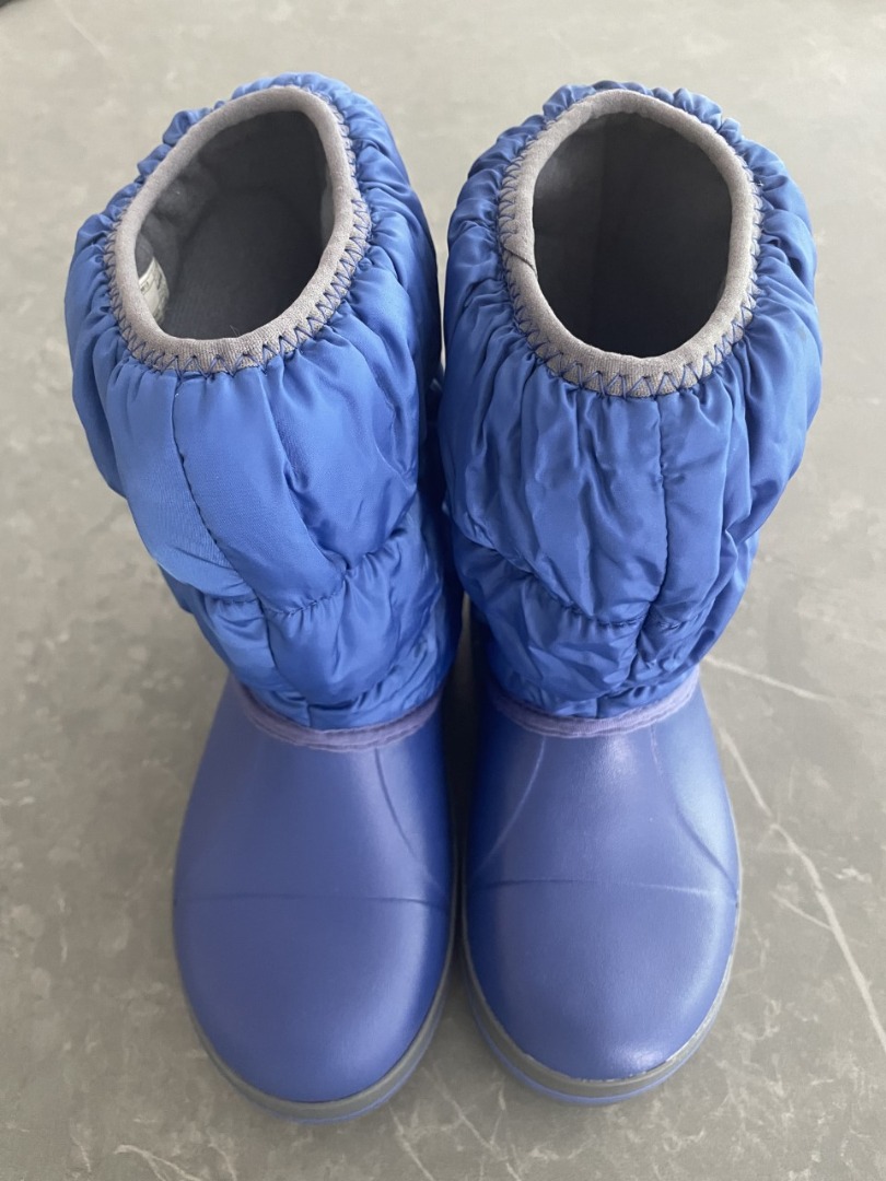 Kids Winter Puff Boots Crocs Euro Size