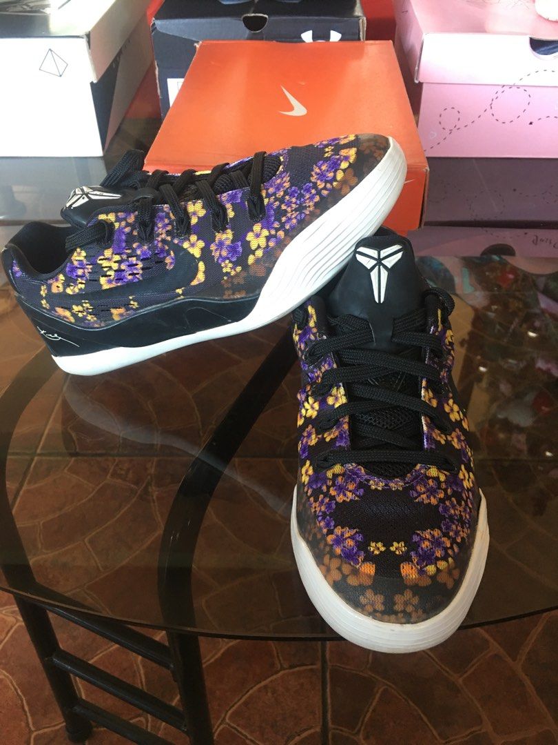 Kobe 9 Floral Women s Fashion Footwear Sneakers on Carousell