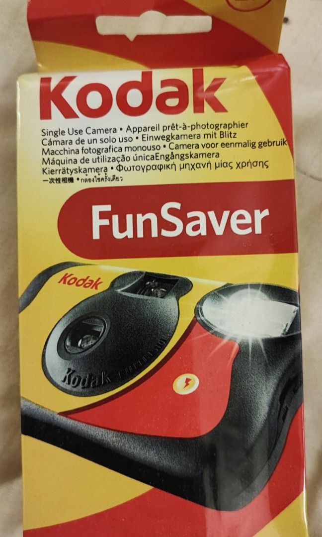 Kodak FunSaver 8617763 Cámara de un solo uso, 27 fotos 