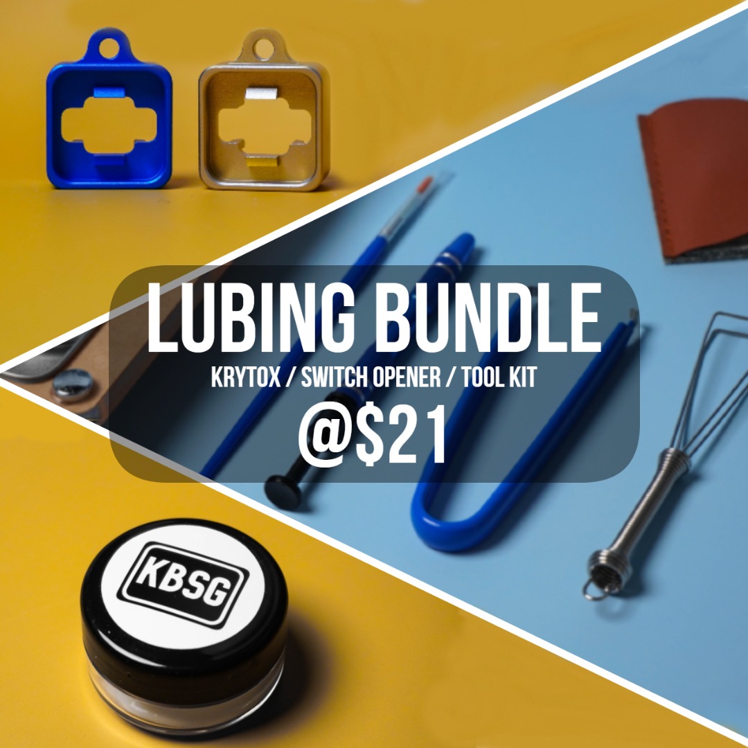 Krytox / Switch Opener / Lubing tool kit for mechanical keyboard lubed