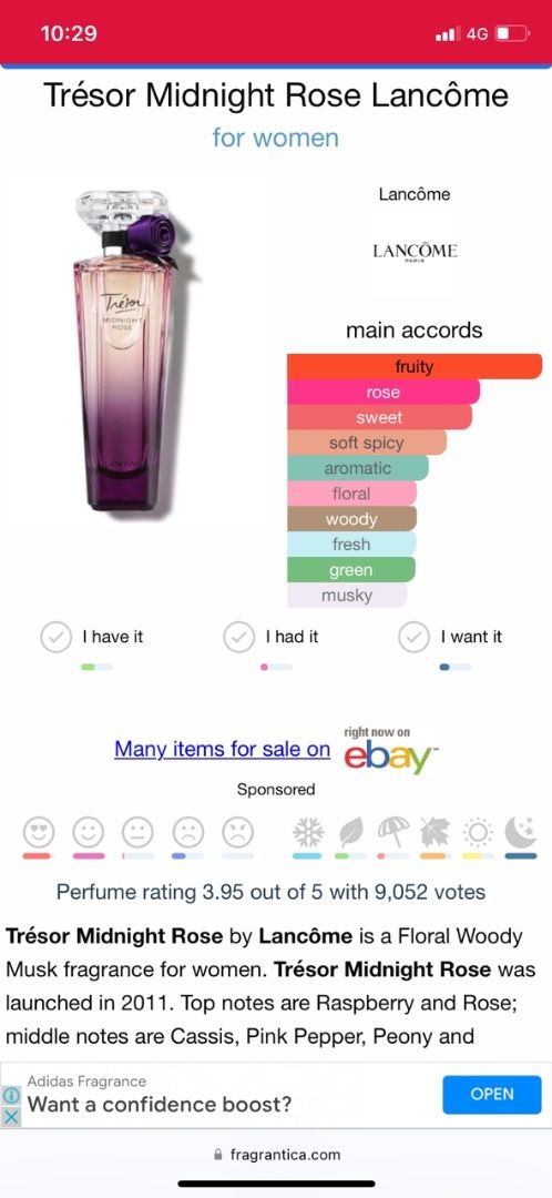 Lancome midnight rose notes hotsell