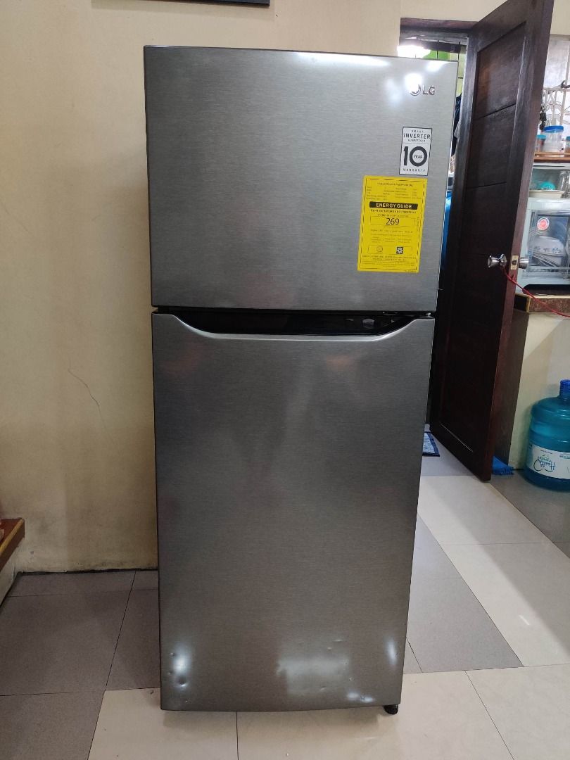 LG 7.2cuft 2Door Refrigerator GRB202SQBB No Frost Smart Inverter