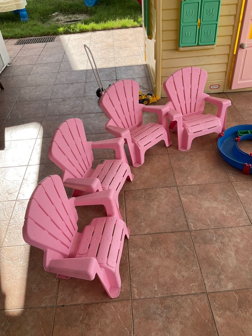 Little Tikes Garden Chairs Set, Babies & Kids, Baby Nursery & Kids