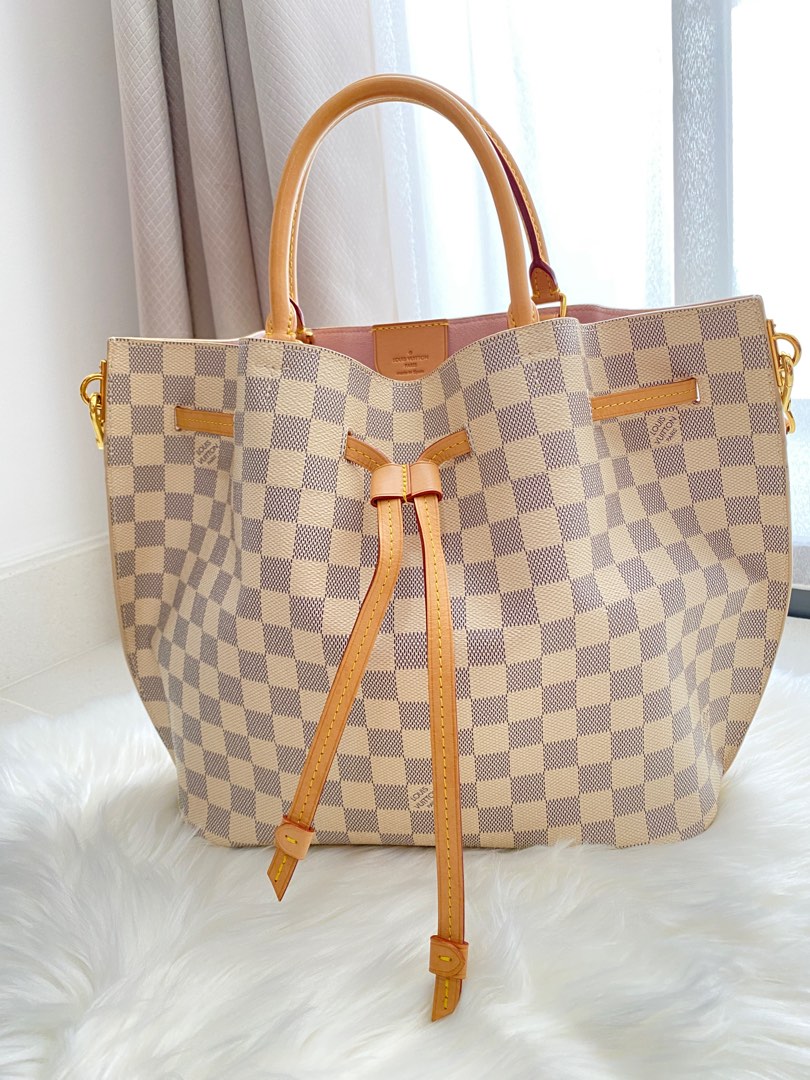 Louis Vuitton, Bags, Damier Azur Girolata 2way Shoulder Tote Bag