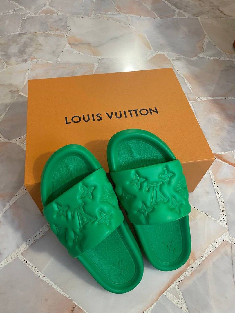 Louis Vuitton Waterfront Mules Green