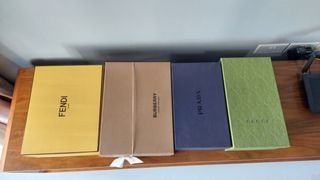 Luxury Shoe boxes(Gucci,Prada,Fendi,Burberry)
