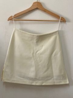 (M) Vintage VOIR Skort in Cream White