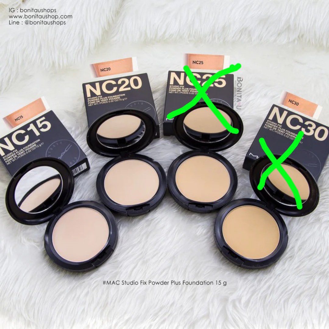 MAC Studio Fix Powder Plus Foundation 15g - NC15, NC20, NC25, Beauty &  Personal Care, Face, Makeup on Carousell
