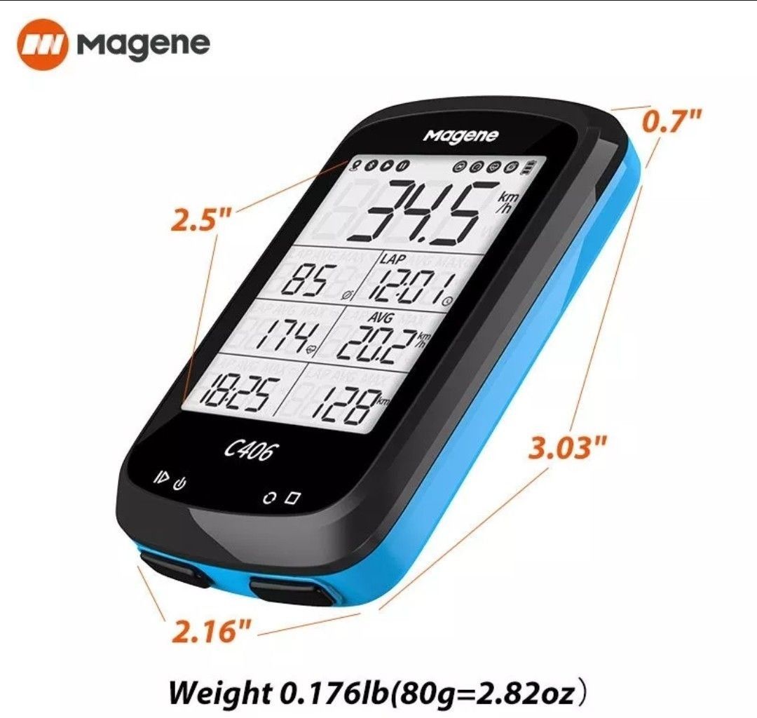 magene c406 gps bike computer