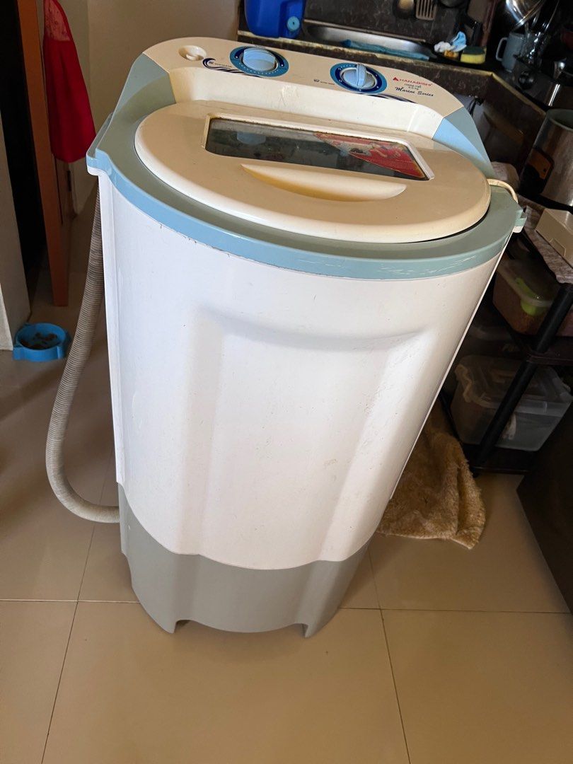 Manual Hanabishi Washer 9KG, TV & Home Appliances, Washing Machines and