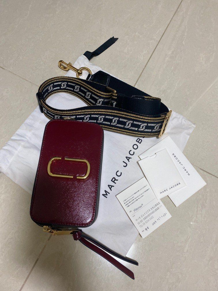 Marc jacobs snapshot bag sale red
