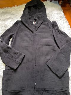 Marni 黑色trench款外套