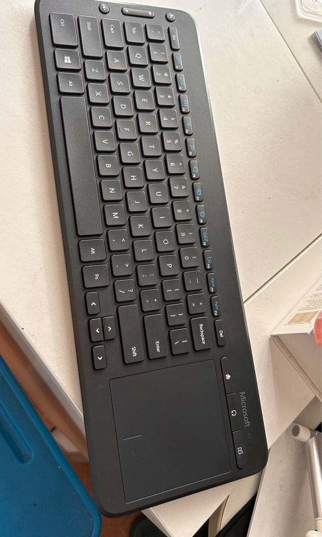 Microsoft all in one wireless keyboard with touchpad, Computers & Tech