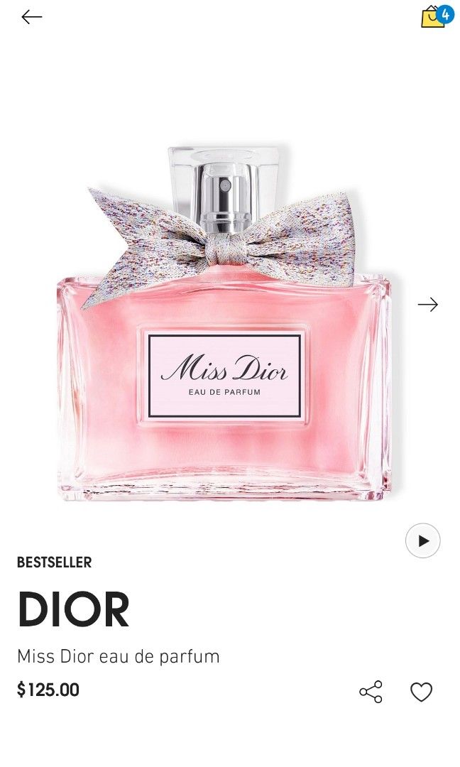 Miss dior perfume best seller top
