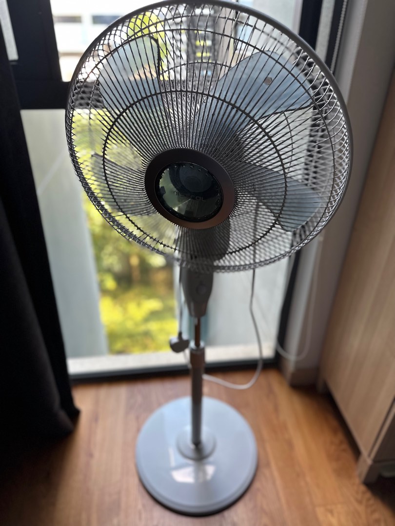 Mistral stand fan (with remote), Furniture & Home Living, Lighting
