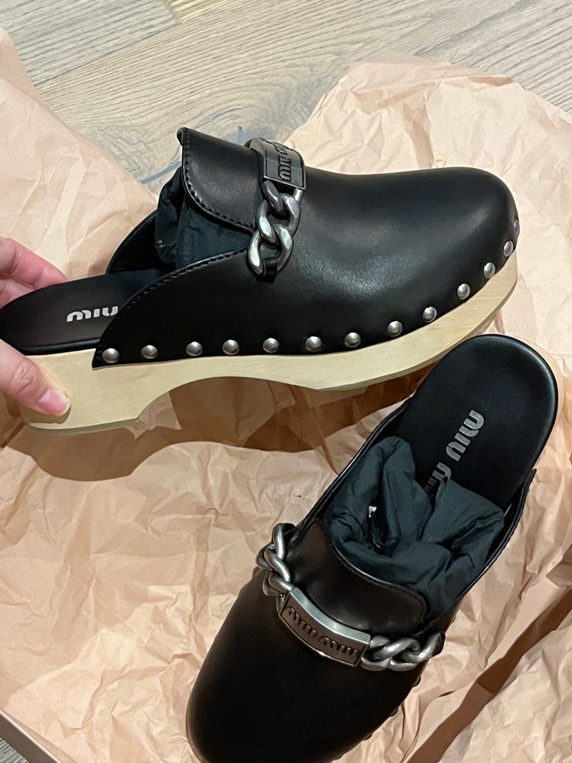 Miu miu clogs online