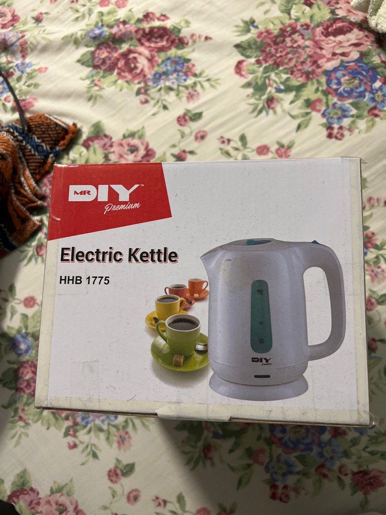 MR DIY PREMIUM ELECTRIC KETTLE, TV & Home Appliances, Kitchen