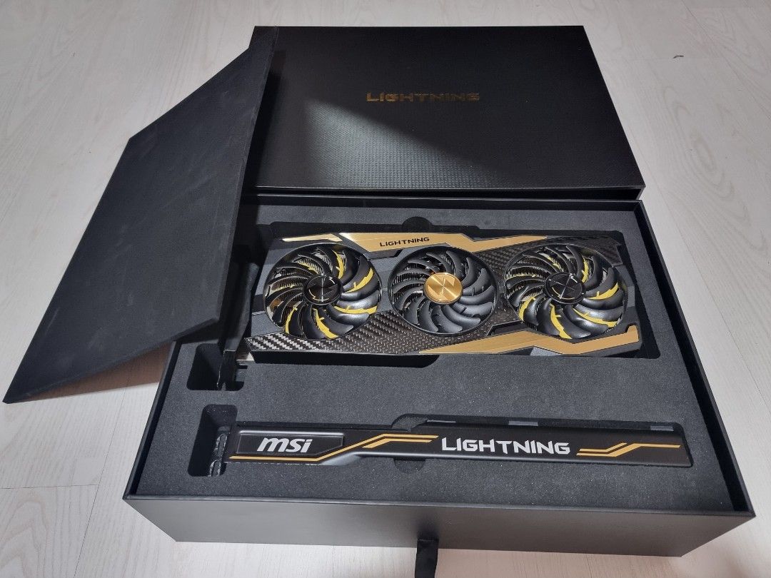 MSI GeForce RTX 2080 Ti Lightning Z, Computers & Tech, Parts & Accessories,  Computer Parts on Carousell