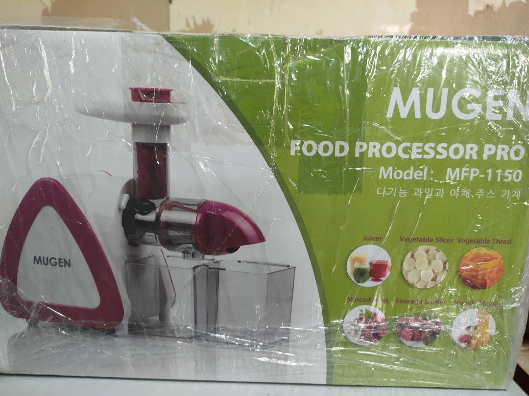 MUGEN food processor pro MFP1150, TV & Home Appliances, Kitchen