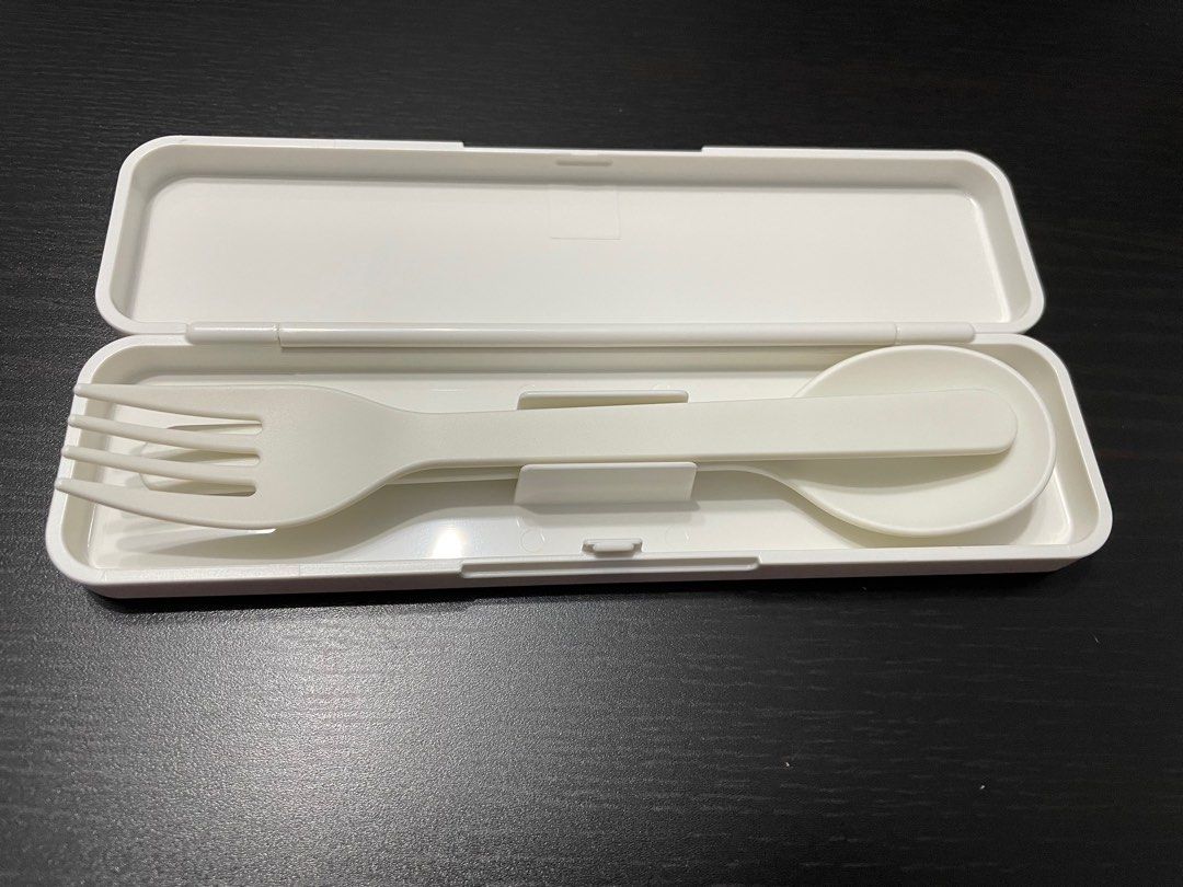 MUJI fork & spoon set, Furniture & Home Living, Kitchenware & Tableware