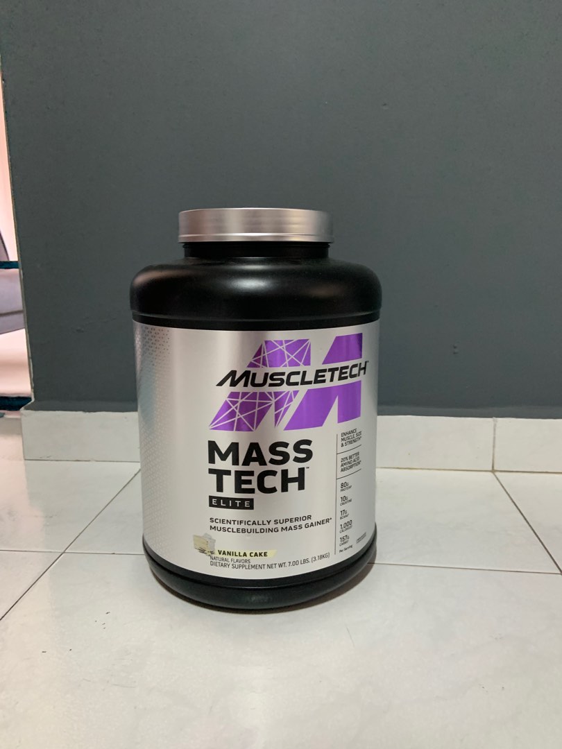 MuscleTech Mass Tech, Health & Nutrition, Health Supplements, Sports ...