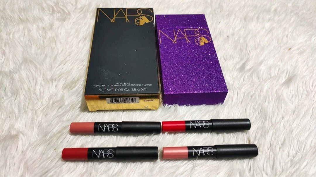 Nars Velvet Rope Velvet Matte Lip Pencil Set / Kit, Beauty & Personal ...