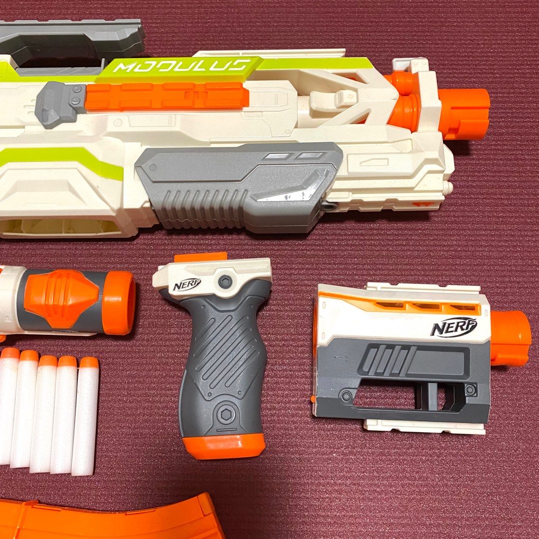 Nerf Gun N-Strike Modulus ECS-10, Hobbies & Toys, Toys & Games on Carousell