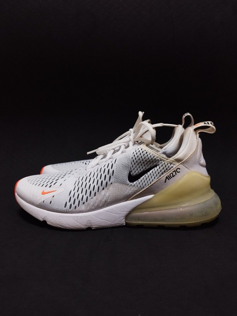 Nike air max discount 270 orange black white