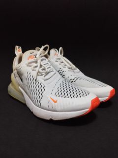 Nike Air Max 270 White Orange Black Sneaker