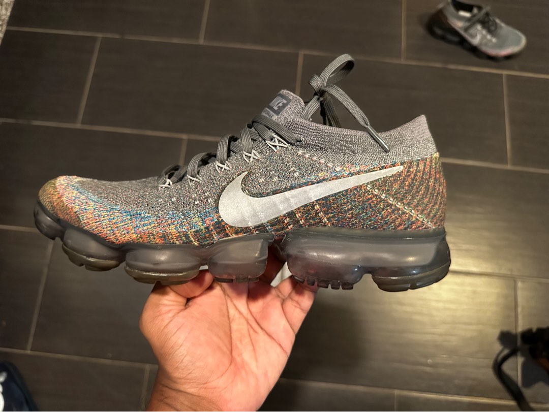 Nike vapormax grey multi discount