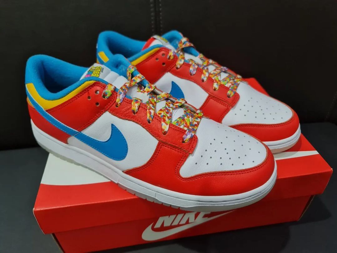 Nike Dunk Low SE x LeBron James x Fruity Pebbles Men s Fashion