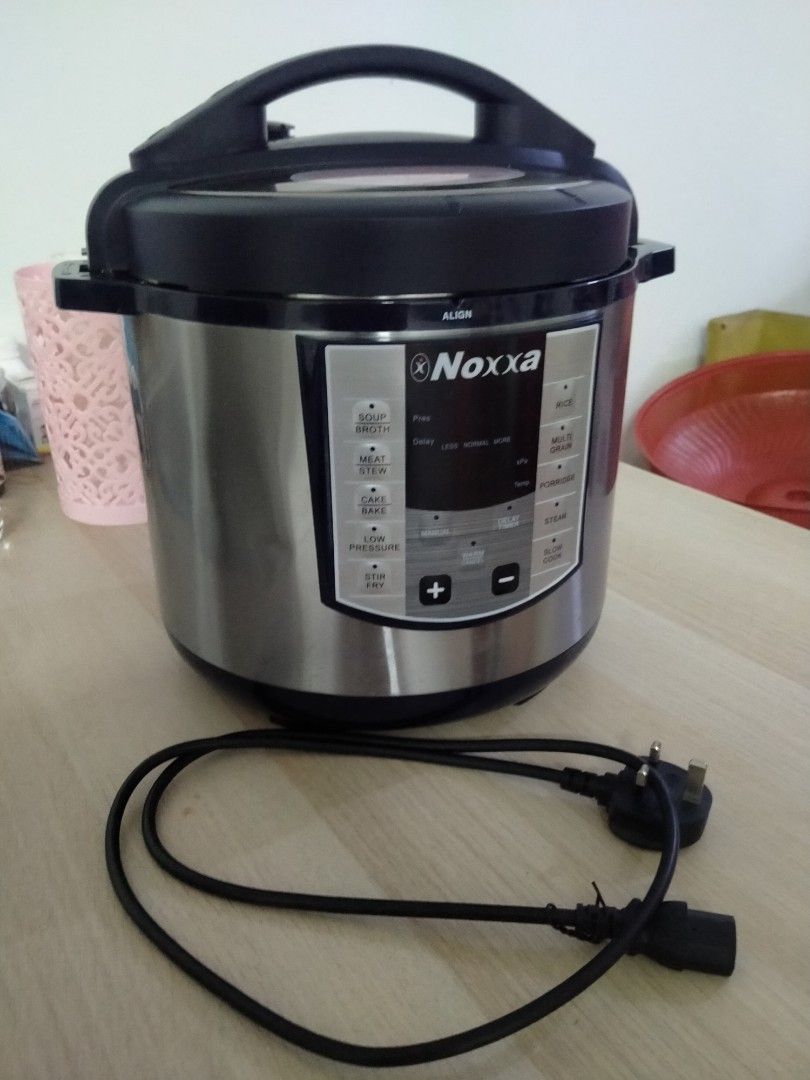 Noxxa pressure cooker hotsell specification