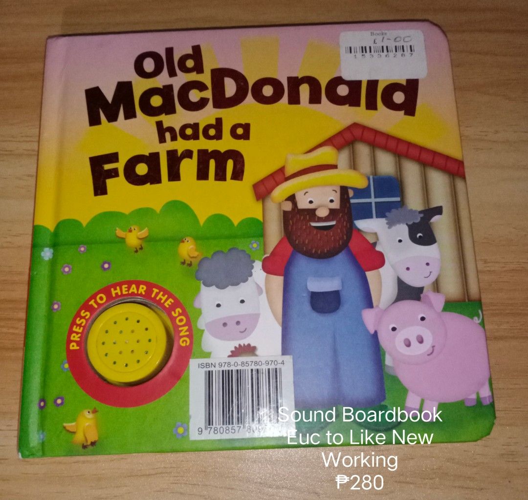 Old Macdonald Had A Farm Sound Book Hobbies Toys Books Magazines