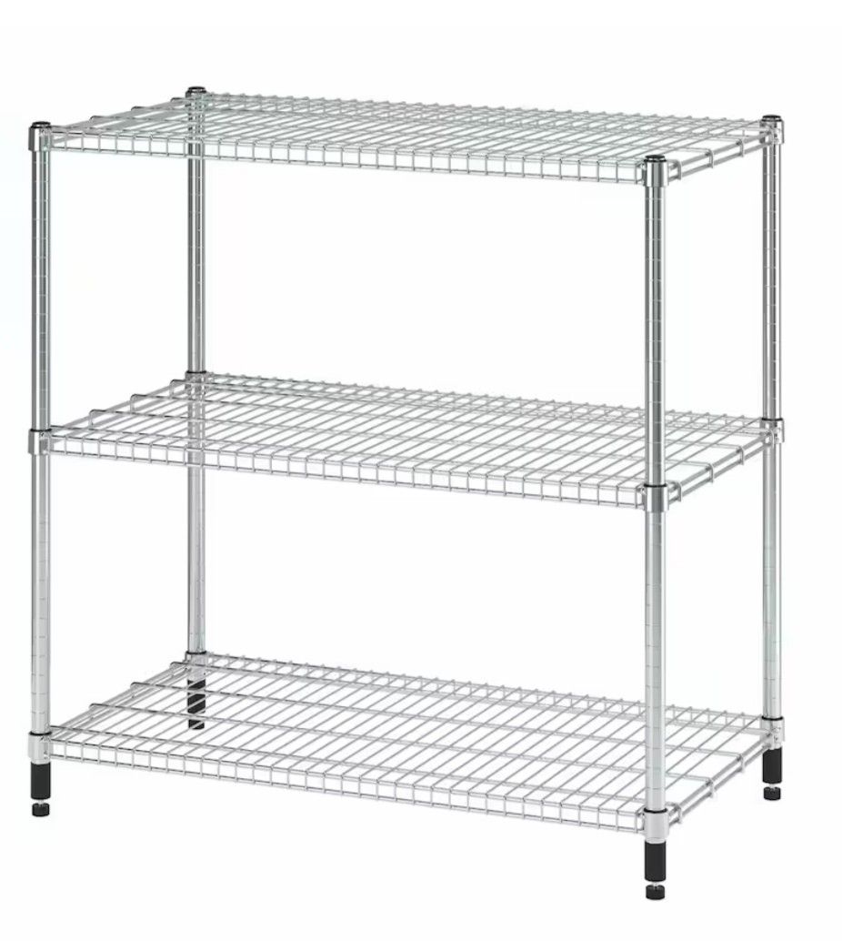 Heavy duty metal shelving unit, Furniture & Home Living, Furniture
