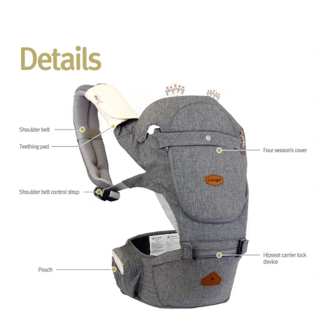 [REDUCED] Original iAngel Baby Hipseat Carrier, Babies & Kids, Going