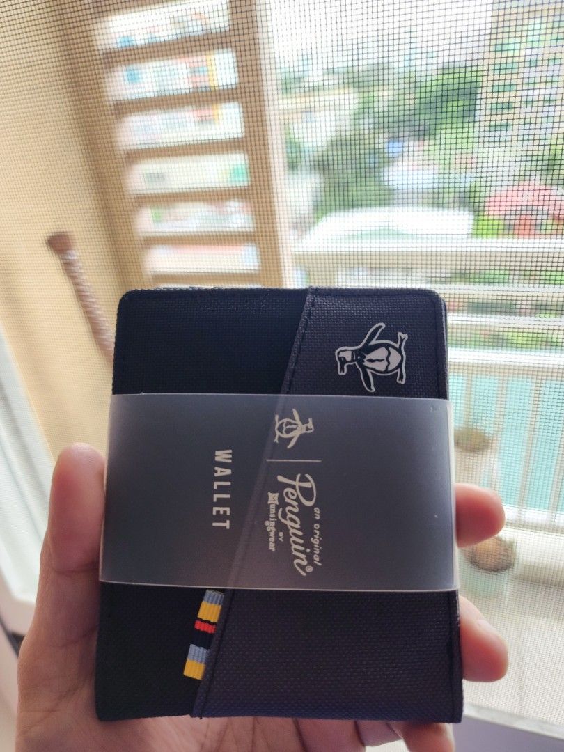 Original Penguin slip pocket wallet, Luxury, Bags & Wallets on Carousell