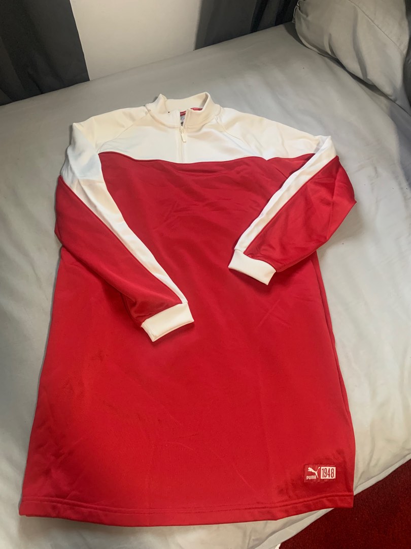 Red cheap puma dress