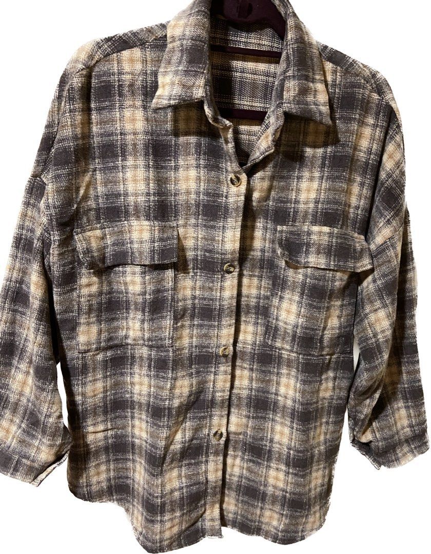 Original Shop Copper Flannel, Women's Fashion, Coats, Jackets and