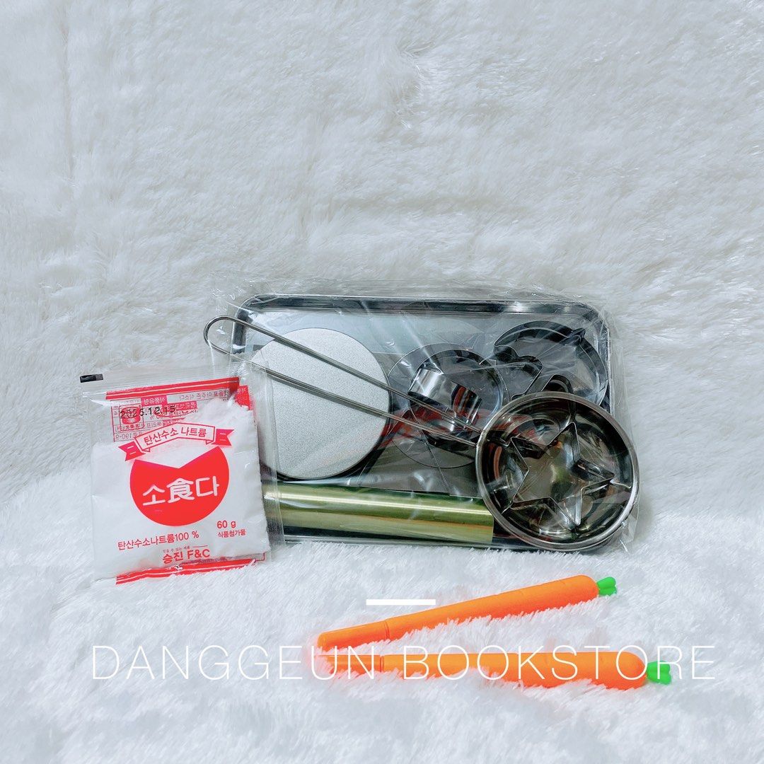 ORIGINAL SQUID GAME DALGONA SET, Kitchen & Appliances di Carousell