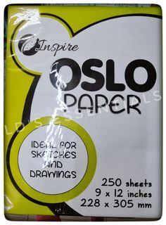 Oslo Paper ( drawing paper) 9x12