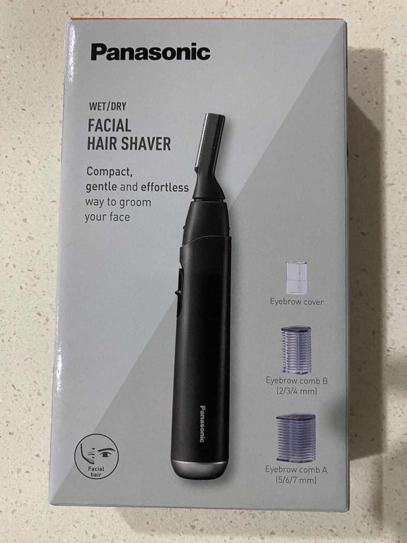 Panasonic wet/dry Facial Hair Shaver, Beauty & Personal Care, Face
