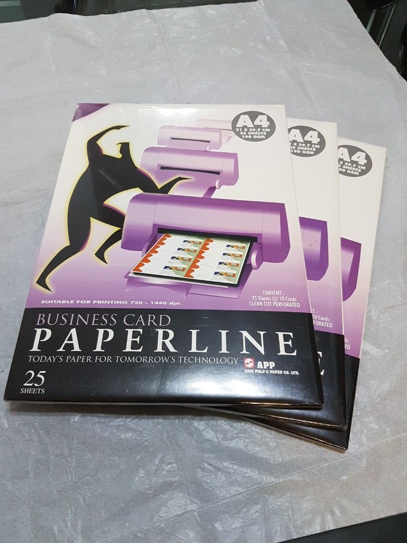 paperline-to-print-name-card-hobbies-toys-stationery-craft