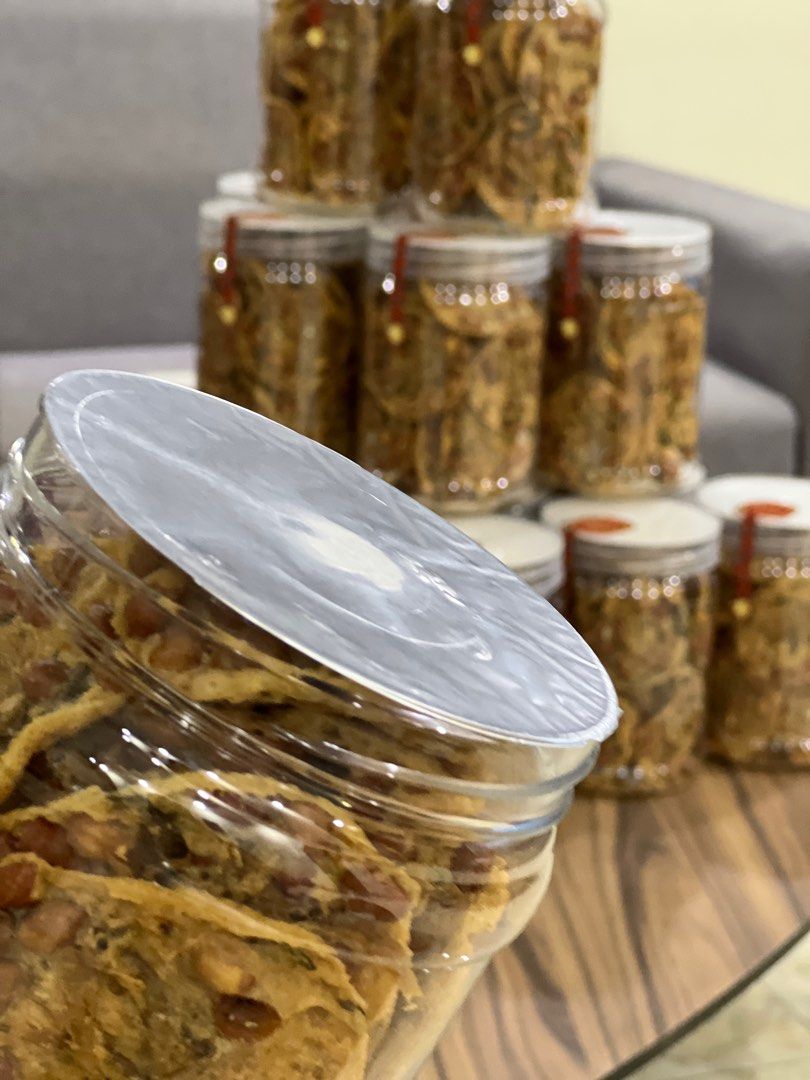 Peanut & Anchovies Crackers, Food & Drinks, Homemade Bakes on Carousell
