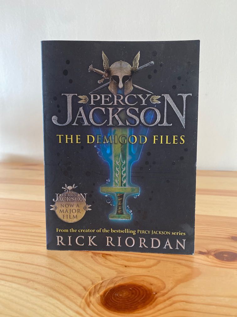 Percy Jackson The Demigod Files by Rick Riordan, Hobbies & Toys, Books & Magazines, Fiction