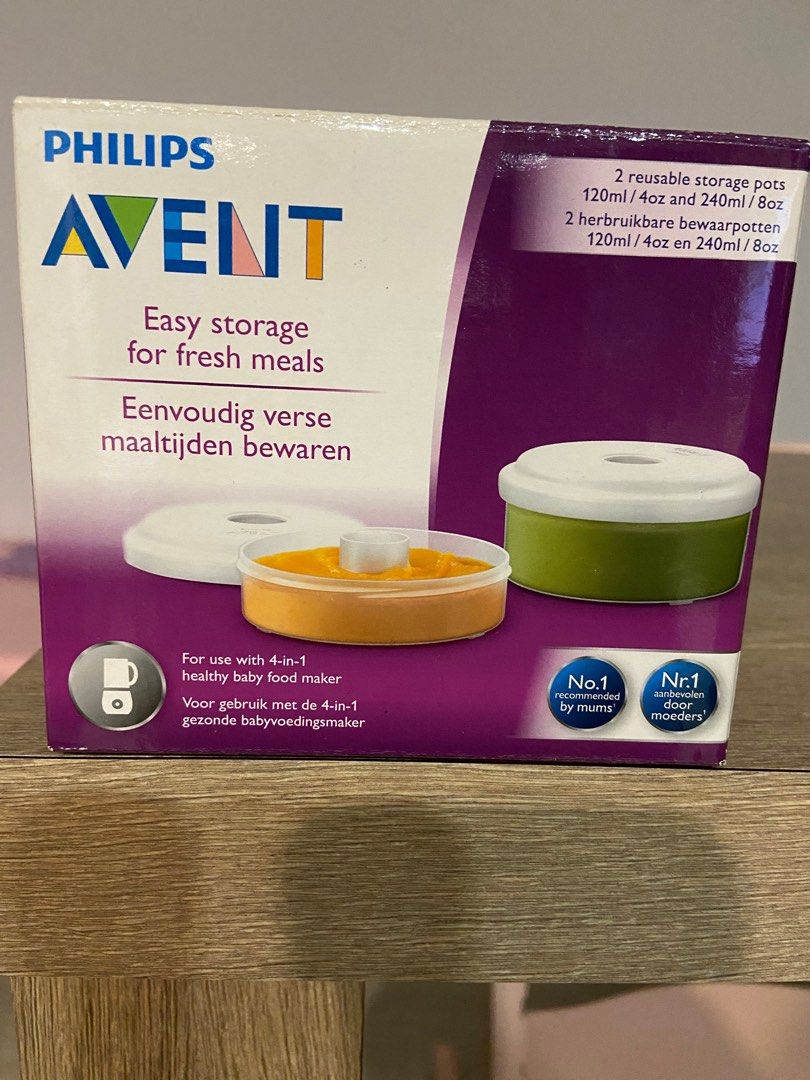 Philips Avent Fresh food storage pots Babies Kids Nursing