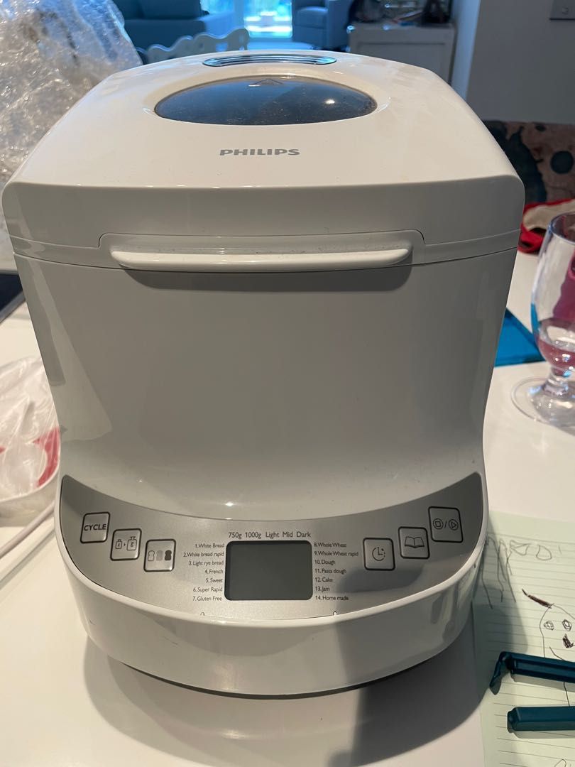 Philips bread maker, TV & Home Appliances, Kitchen Appliances