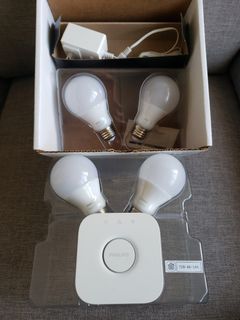 Philips hue 智能燈泡系統套裝 含橋接駁器