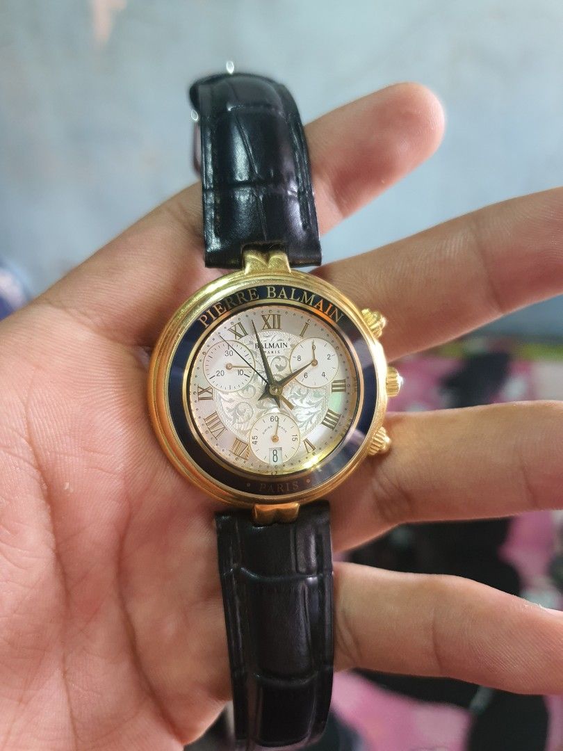 Pierre Balmain Paris, chronograph, Luxury, Watches on Carousell
