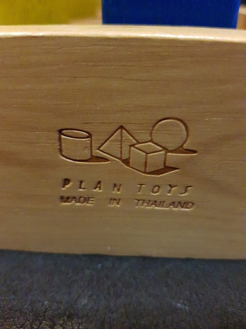 Plan Toys wooden blocks, Hobbies & Toys, Toys & Games on Carousell